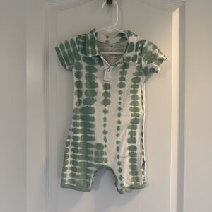 Kyte Baby Sage Riptide Polo Romper